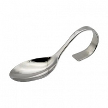 Ложка для комплимента изогнутая  Гамма 11,7см 2,5мм Пинтинокс